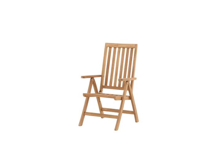 Furnlux Relaxsessel Kenya Braun 62x73x105 cm, Holz, 62x105x73 cm, Gartenmöbel, Gartenstühle