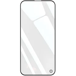 Bigben Connected Organische Folie 2.5D Original (1 Stk., Apple iPhone 15), Smartphone Schutzfolie, Schwarz, Transparent