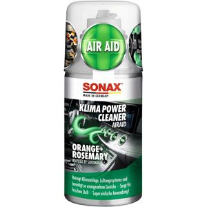 Sonax Klimaanlagenreiniger Klima Power Cleaner, für Auto, AirAid symbiotisch, Orange+Rosmary, 100ml