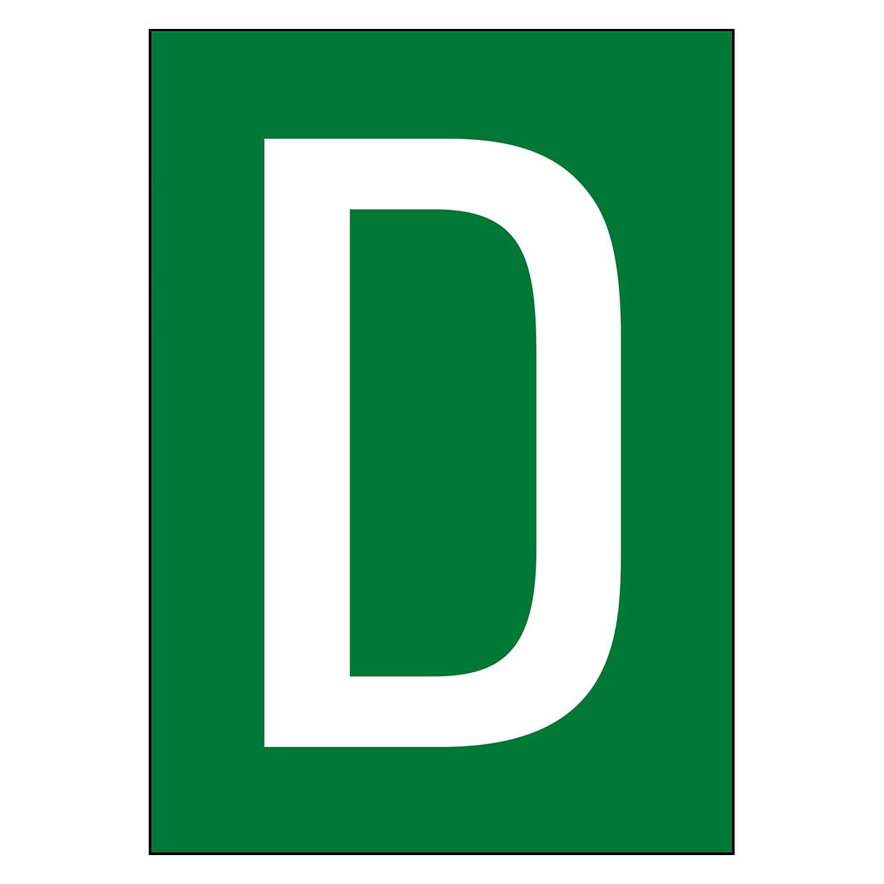 Brady A4-Etiketten mit Zahlen und Buchstaben (NL7541A4GR-D)