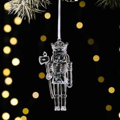 Uplifted Finds Acrylic Simulation Crystal Angel Pendants   High Fidelity Transparent Christmas Tree Decor 7