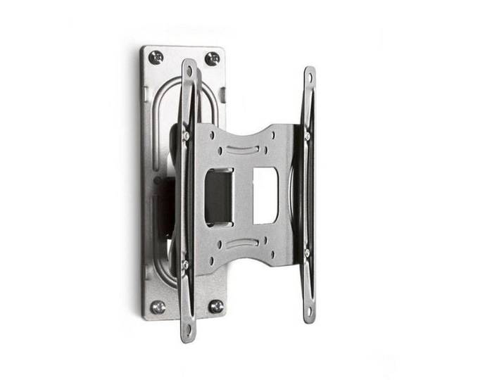 Mid.you Tv-Wandhalter, Silberfarben, Metall, 24.33x22x9.6 cm, Wohnzimmer, TV Möbel, TV-Zubehör