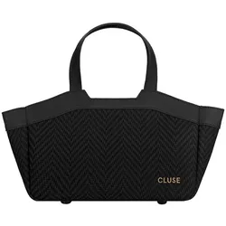 CLUSE - TOTE BAG MINI - textured full black