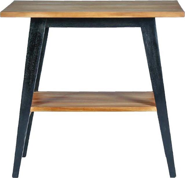 Waschbeckenunterschrank aus massivem Teakholz