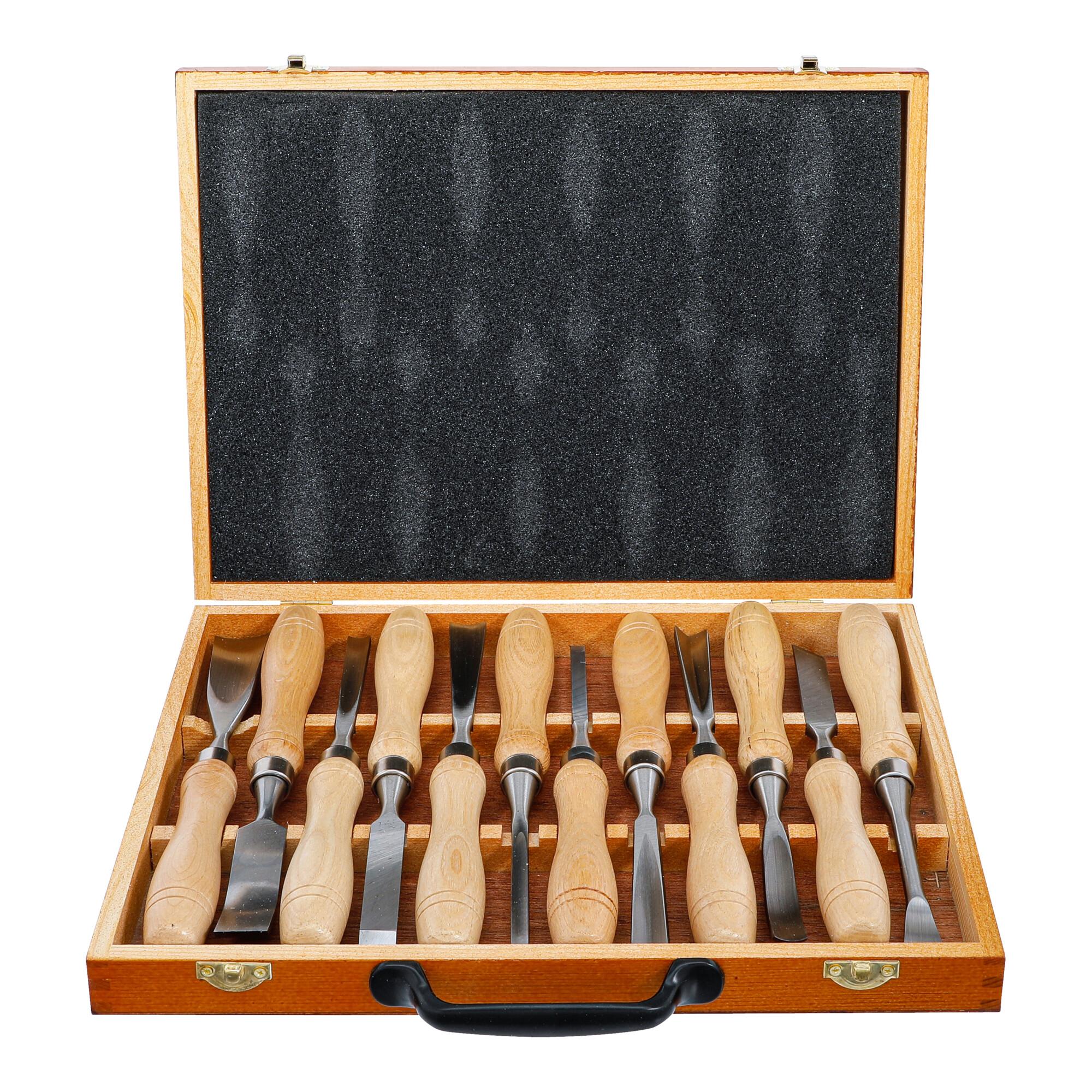BGS Schnitzwerkzeug-Satz 12 teilig ; BGS technic (52712)