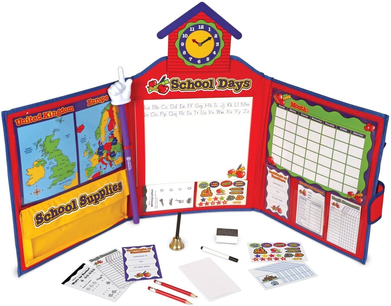 Learning Resources Pretend ; Play School Set UK Version for Kids