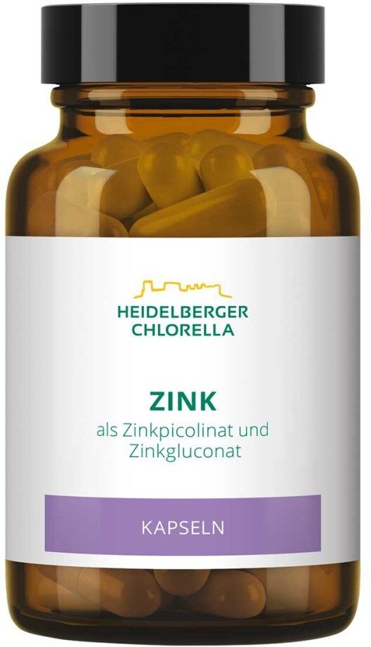Heidelberger Chlorella Zink Kapseln Zinkpicolinat & Zinkgluconat