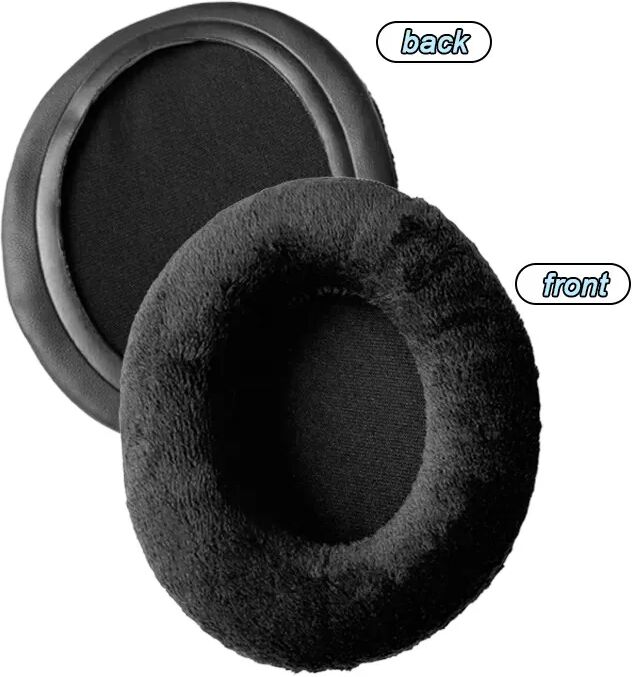 INF Coussinets d'oreille compatibles avec Kingston KHX-HSCP HyperX Cloud II Coussinets en flanelle