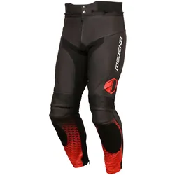 Modeka Yron, Lederhose - Schwarz/Rot - 54