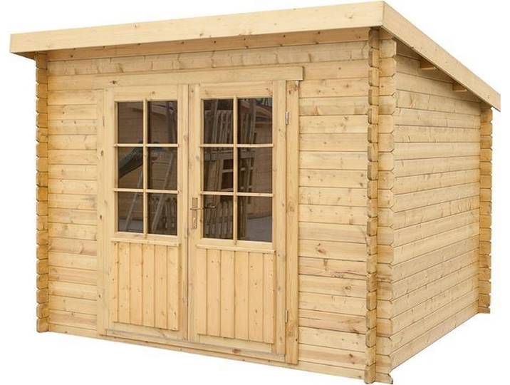 Intergard Houten tuinhuis Heywood 300x250 cm – 28 mm Scandinavisch vuren