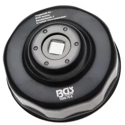 BGS 1039-76-8 Ölfilterschlüssel 8-kant Ø 76mm für Fiat Lancia