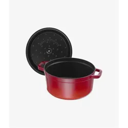 Staub Cocotte, Pfanne + Kochtopf, Rot