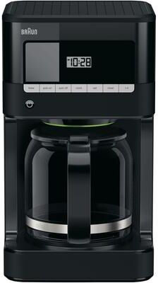 Braun BrewSense 12-Cup Drip Coffee Maker in Black