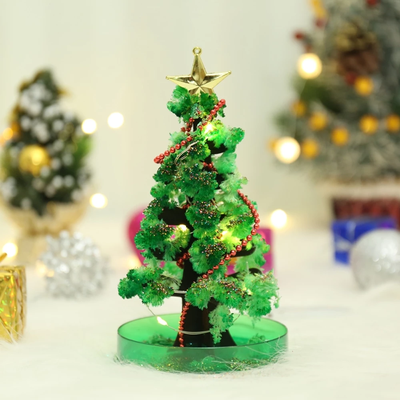 HomeDecorAndMore LLC Automatic Growing Christmas Tree Green