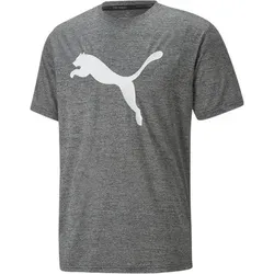 PUMA Herren Shirt TRAIN FAV HEATHER CAT TEE, Größe XXL in Schwarz Schwarz