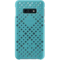 Samsung Pattern Cover (Samsung Galaxy S10e), Smartphone Hülle, Schwarz, Grün