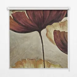 INNENROLLO - Fensterrollo - Rollo - 80x140 cm - Blumen