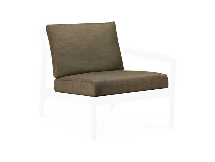 Ethnicraft Jack Outdoor Loungesessel Kissen Set