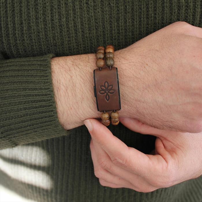 MYLUMI Bracciale Wellness Chakra Plus-noce Grande