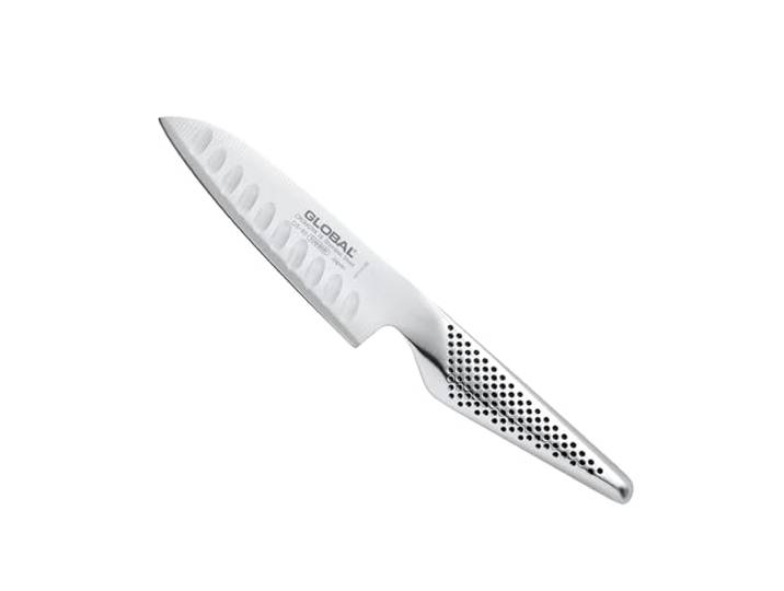 Global GS-90 Santokumesser mit Kullenschliff, 13cm (Nachfolgermodell von GS-37)