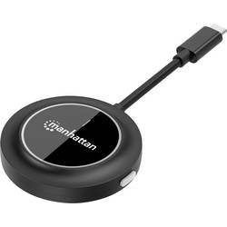 Manhattan Adattatore Wireless HDMI 1080p con Trasmettitore USB-C™ HDMI-Funkübertragung (Sender) 30 m 1920 x 1080 Pixel 208437