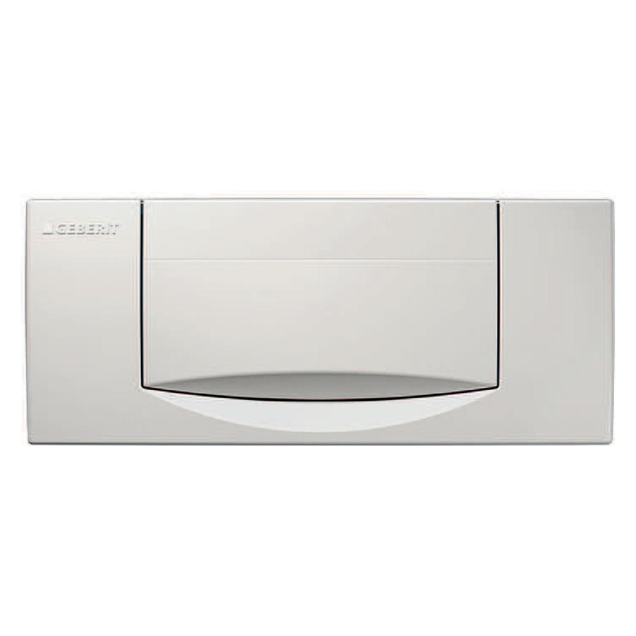 Geberit Bettigungsplatte 300T fr Bettigung von oben wei alpin 115.333.11.1 (115.333.11.1)