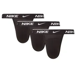 Nike 6P Everyday Cotton Stretch Jockstrap Schwarz Baumwolle Small Herren