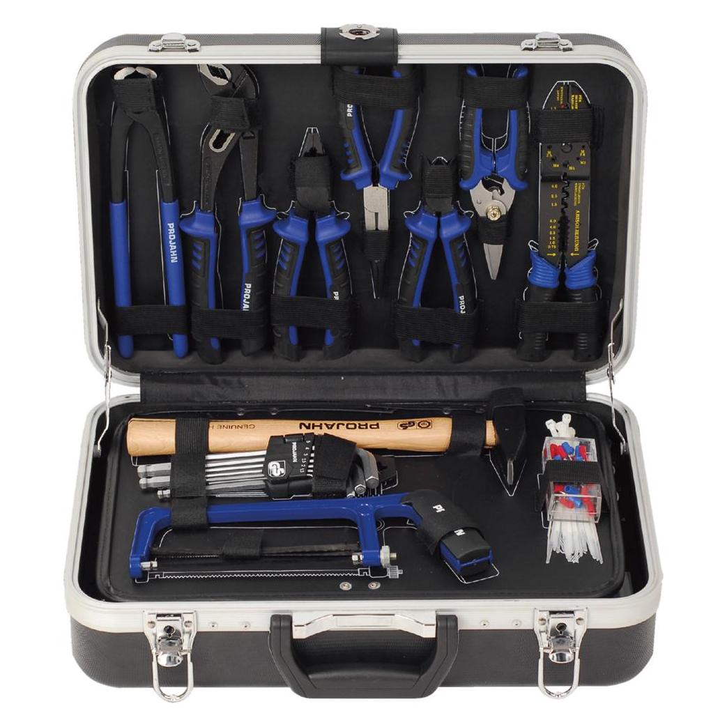 Projahn Kompakt-Werkzeug-Koffer Nr. 8682 164tlg. 3/8" proficraft, im robusten ABS-Koffer (164 Teile) (8682)