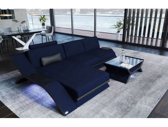 Stoff Ecksofa Calabria L-Form