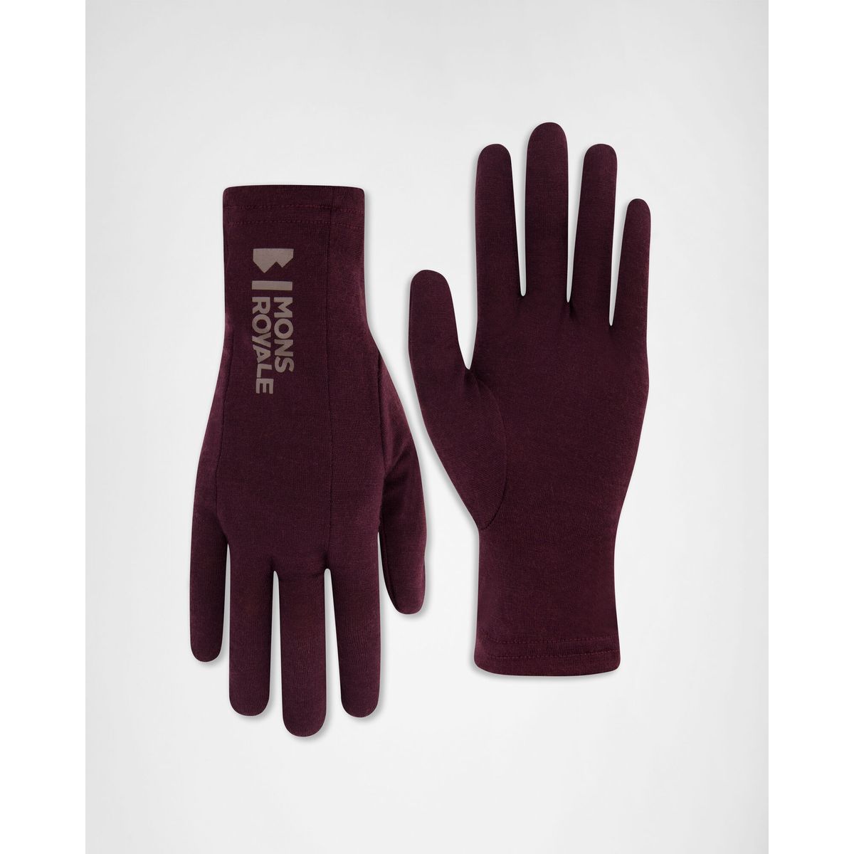 Mons Royale Volta Merino Glove Liners fig (347) S 100795-1165-347-S
