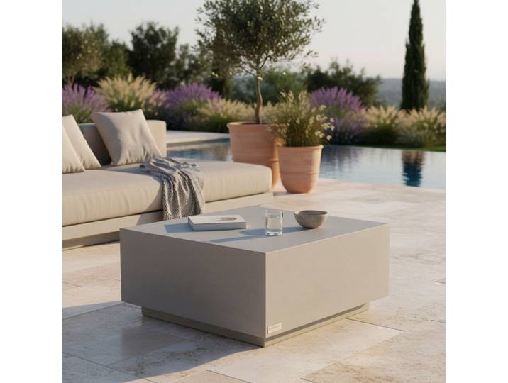 Loungetisch Colorado Faserbeton Grau