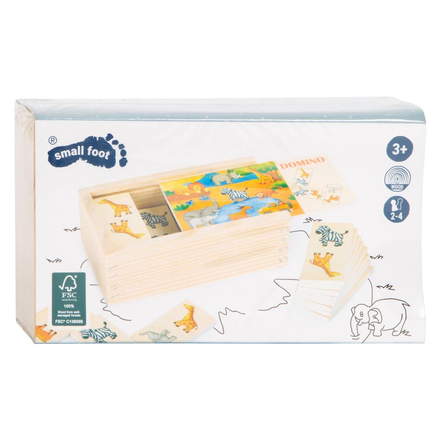small foot Domino Safari (Deutsch, 2 - 4 Spieler) (10963)