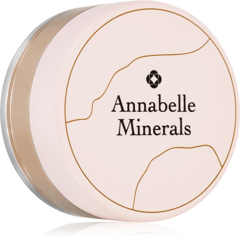 Annabelle Minerals Radiant Mineral Foundation mineral powder foundation with a brightening effect shade Pure Fair 4 g