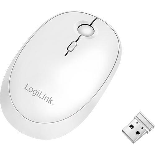 LogiLink ID0205 2.4 GHz & Bluetooth weiß (kabellos)