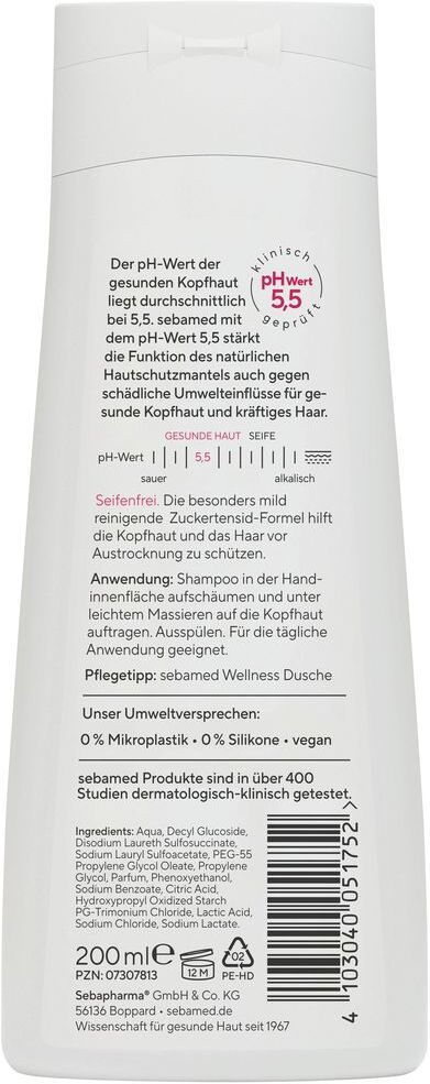 Sebamed Every-Day Shampoo 200 ml Unisex 200 ml Shampoo