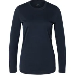 Tchibo - Funktionsshirt mit Merinowolle - Damen - Gr. XS - dunkelblau
