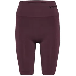 hummel, Damen, Sporthose, Hmltif Seamless Cyling Shorts (L), Braun