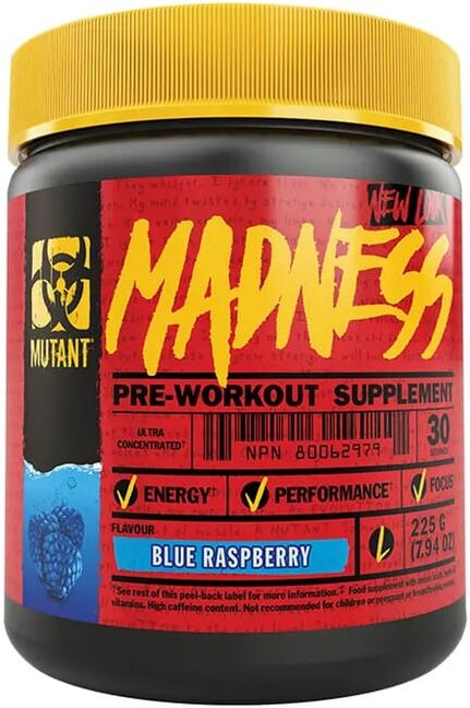Mutant MADNESS 225g Pêssego-Manga
