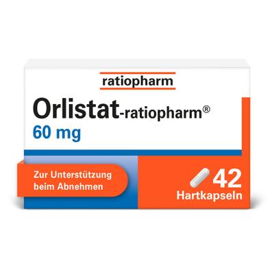 ORLISTAT-ratiopharm 60 mg Hartkapseln 42 St Kapseln