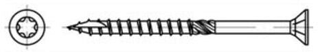 ART 89091 Holzbauschrauben CE Stahl 5 x 35/20 -T25 gal Zn gal Zn FS ; Industrial Quality Supplies (890910180050035)