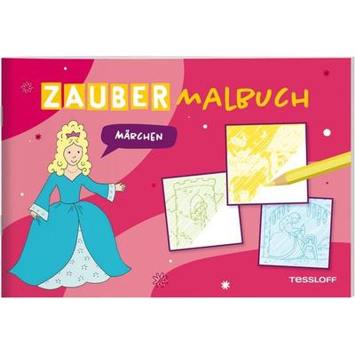 Zaubermalbuch. Märchen, Geheftet von Corina Beurenmeister, Tessloff Verlag Ragnar Tessloff GmbH & Co. KG, 978-3-7886-4550-2