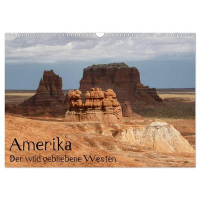 Amerika - Der wild gebliebene Westen (Wandkalender 2026 DIN A3 quer), CALVENDO Monatskalender