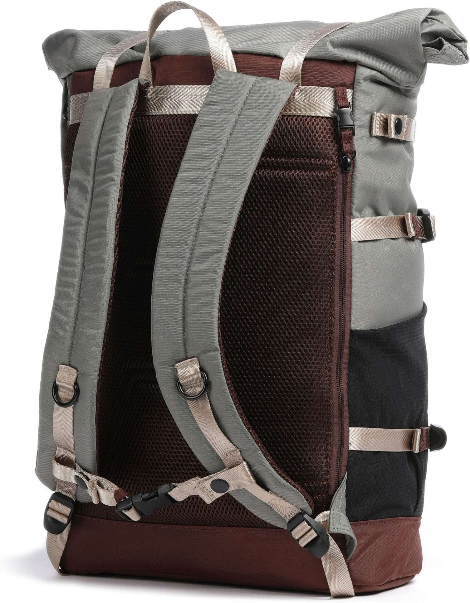 Doughnut Paratrooper Rolltop Rucksack, braun,grau