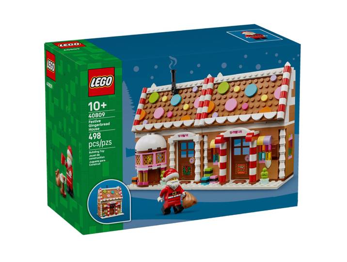 LEGO® Iconic - La Maison en Pain d’Épices Festive - 40809