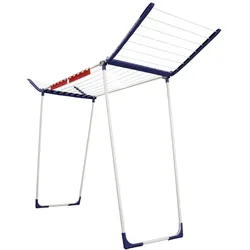 Leifheit Standtrockner Pegasus 180 Solid Maxx, Wäscheständer, Blau, Weiss