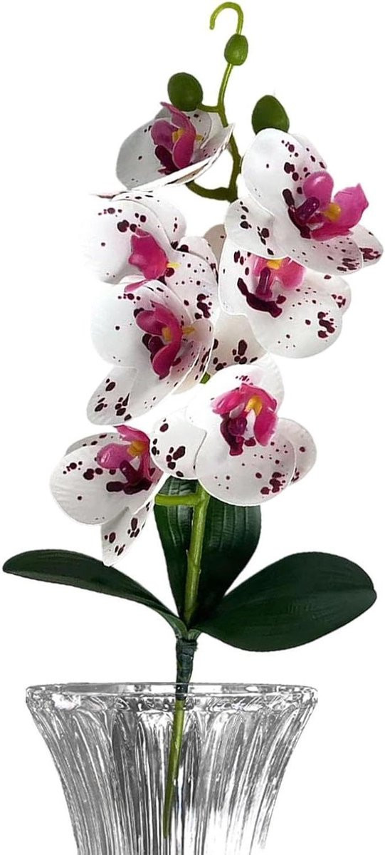 Kunst Orchidee Arrangement Paars - 37,5 cm