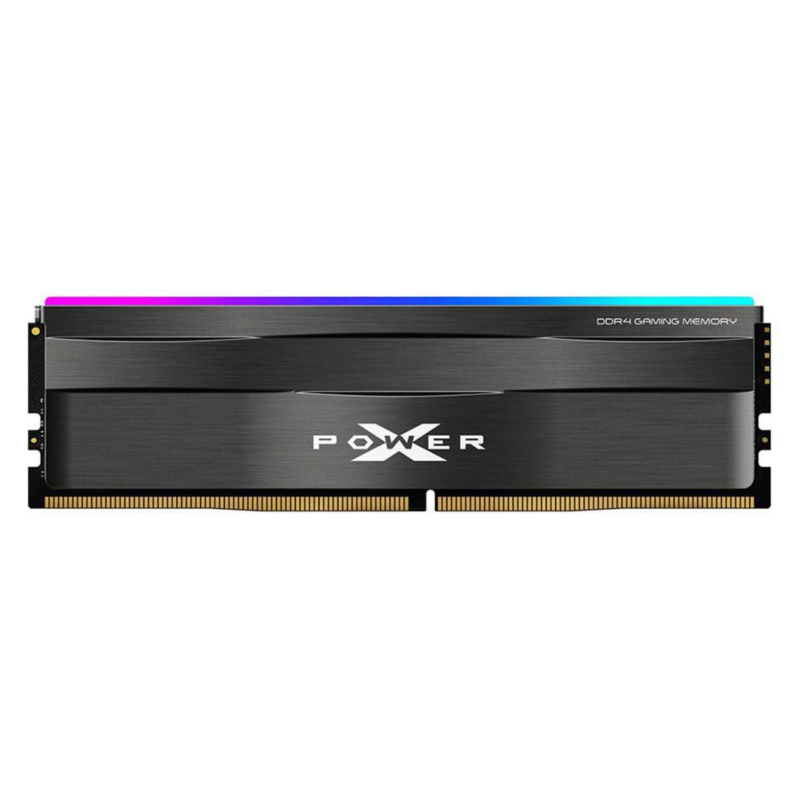 Silicon Power XPOWER Zenith RGB Speichermodul GB DDR4 (1 x 16GB, 3200 MHz, DDR4-RAM, DIMM) (SP016GXLZU320BSD)