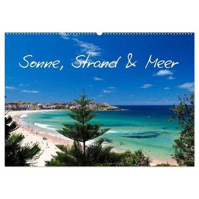 Sonne, Strand & Meer (Wandkalender 2027 DIN A2 quer), CALVENDO Monatskalender