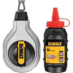 DeWalt, Anreisswerkzeug, SchlagschnurSet 30m mit roter Kreide