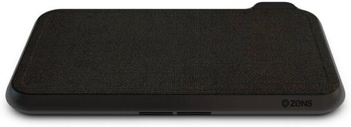 Zens Liberty Dual Qi Bordoplader, Sort